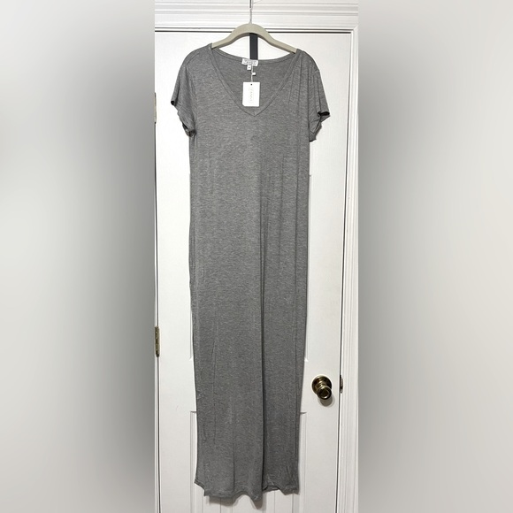 Tamsy Dresses & Skirts - Gray Maxi Dress